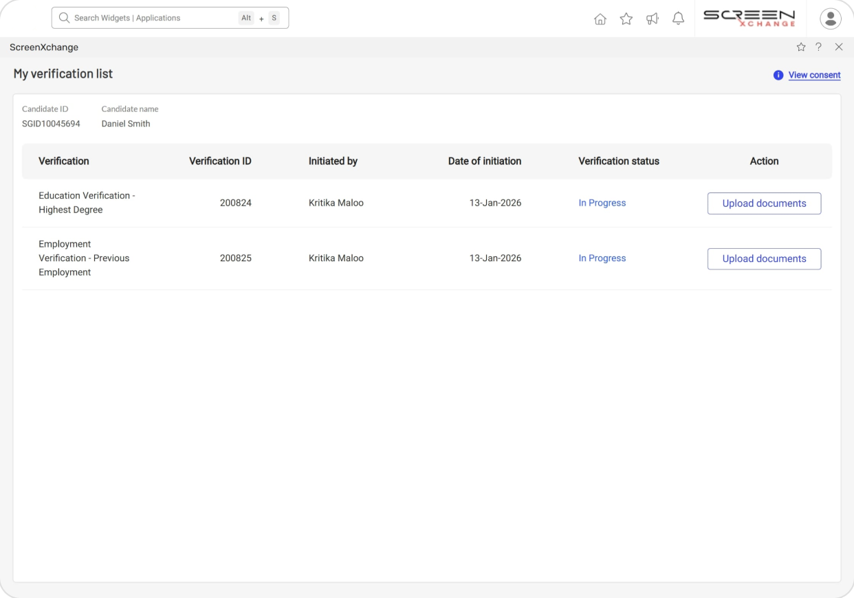 Seamless Candidate Experience