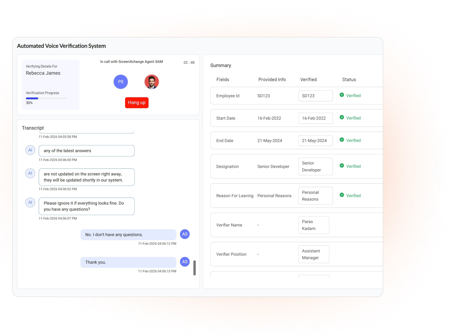 AI-powered Voice Agent